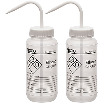 Ethanol Wash Bottle, 1 Color, 500mL, PK2