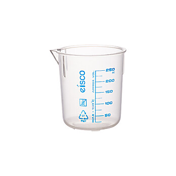 TPX Plastic Beaker, 250mL