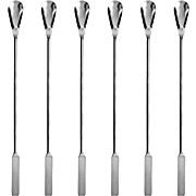 Spatula Spoon, 9", Stainless Steel, PK/6