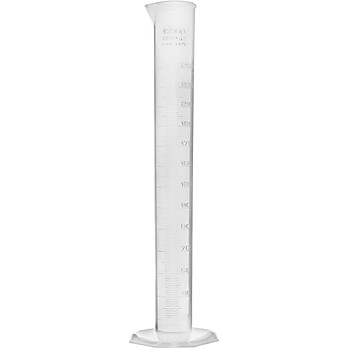 Graduated Cylinders, 250ml, Class B, Polypropylene, PK/6