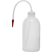 Wash Bottle, 500ml, Polyethylene, Translucent, Screw Cap with Flexible Delivery Tube