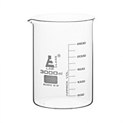 Glass Beaker, Low Form, 3000ml