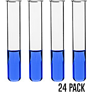 Test Tubes, 50ml, Beaded Rim, 5.9" Tall, 1" Dia., PK/24