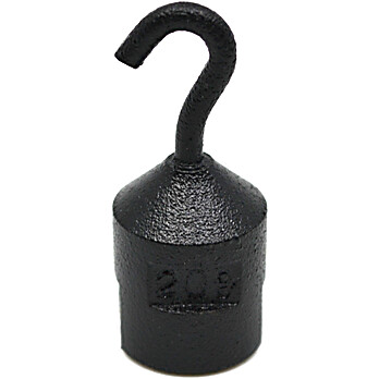 Hooked Iron Weight with Bottom Slot, 20g