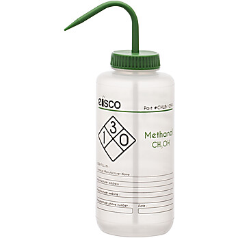 Methanol Wash Bottle, 2 Color, 1000mL