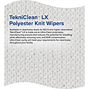 TEKNICLEAN™ LX Knit Polyester Cleanroom Wipes