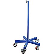 Skeleton Stand, Cast Iron Base with Casters