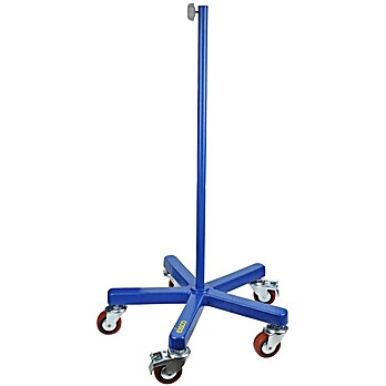 Skeleton Stand, Cast Iron Base with Casters