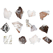 Muscovite Mica, Raw Mineral Specimens, Approx. 1", PK12