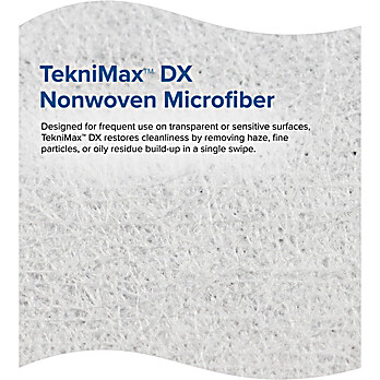 TEKNIMAX™ DX Nonwoven Microfiber Cleanroom Wipes