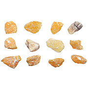 Calcite, Raw Mineral Specimens, Approx. 1", PK12
