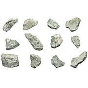 Green Slate, Raw Metamorphic Rock Specimens, Approx. 1", PK12