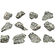 Porphyritic Granite, Raw Igneous Rock Specimens, Approx. 1", PK12