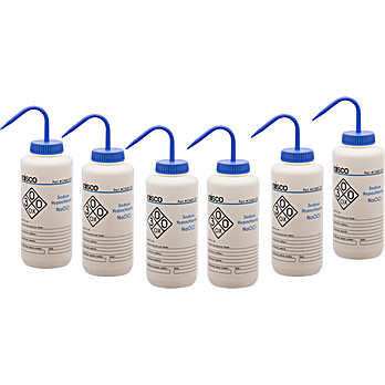 Bleach Wash Bottle, 2 Color, 1000mL, PK6