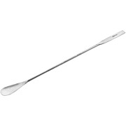 Spatula Spoon, 9, Teflon Coated Stainless Steel, Non-Stick, Chemical  Resistant, One 0.3 Flat End, One 0.5 Scoop End
