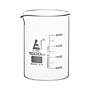 Glass Beaker, Low Form, 1000ml