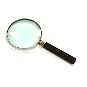2.5X Magnifying Glass, 3" dia, 15cm Focal Length
