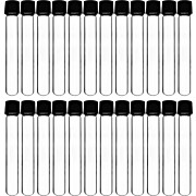 Culture Tubes with Screw Cap, 10ml,  3.9" x 0.6", Round Bottom, PK/24