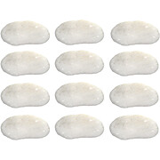 Fine White Marble, Raw Metamorphic Rock Specimens, Approx. 1", PK12