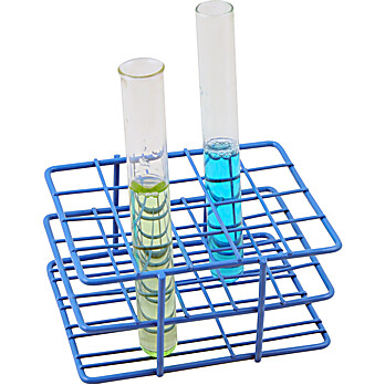 Wire Test Tube Rack, Holds 20 x 18-20mm Dia. Tubes