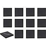 Streak Plates For Raw Minerals Testing, Off-Black Unglazed Porcelain