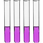 Test Tubes, 25ml, Beaded Rim, 5.9" Tall, 0.7" Dia., PK/24