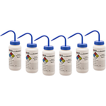 Bleach Wash Bottle, 4 Color, 500mL, PK6