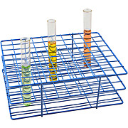 Wire Test Tube Rack, Holds 80 x 18-20mm Dia. Tubes
