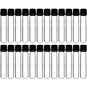 Culture Tubes with Screw Cap, 5ml,  2.9" x 0.6", Round Bottom, PK/24