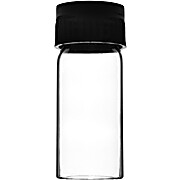 Culture Tubes with Screw Cap, 5ml, 2.25" x 1", Flat Bottom, PK/24