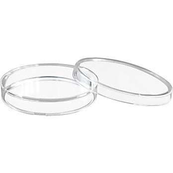 Sterile Disposable Petri Dish with Lid, 35x15mm, Polystyrene, Triple Vented, Transparent