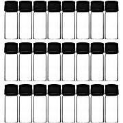 Culture Tubes with Screw Cap, 5ml, 2.1" x 0.6", Flat Bottom, PK/24