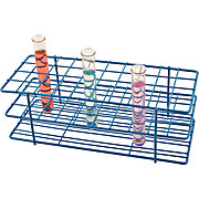 Wire Test Tube Rack, Holds 40 x 20-22mm Dia. Tubes