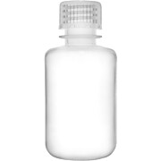 Reagent Bottle, 60ml, Narrow Mouth with Screw Cap, Polypropylene, Translucent
