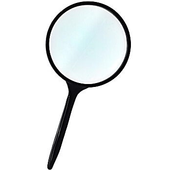 Magnifying Glass, 4" Dia.