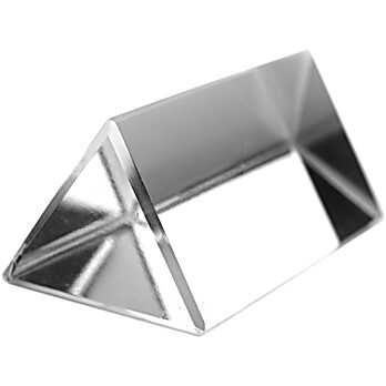 Glass Equilateral Prism, 50mm Length, 25mm Faces
