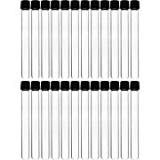 Culture Tubes with Screw Cap, 20ml,  5.9" x 0.6", Round Bottom, PK/24