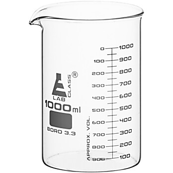 Glass Beaker, 1000ml, ASTM, Dual Scale