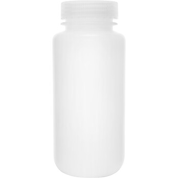 Reagent Bottle, 500mL, Wide Mouth with Screw Cap, HDPE