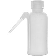 Wash Bottle, 125ml, Polyethylene, Translucent, Screw Cap with Down Spout for Dispensing Liquid