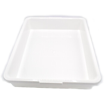 Laboratory Tray, 18.5 Inch, Chemical & Temperature-Resistant, Easy to Clean, Polypropylene