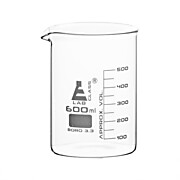 Glass Beaker, Low Form, 600ml