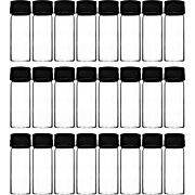 Culture Tubes with Screw Cap, 15ml, 2.8" x 1", Flat Bottom, PK/24
