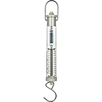 Newton Force Meter Spring Scale, Max Capacity 30N, 3Kg, Dual Scale