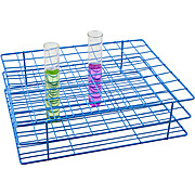 Wire Test Tube Rack, Holds 80 x 22-25mm Dia. Tubes