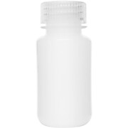 Reagent Bottle, 60mL, Wide Mouth with Screw Cap, HDPE