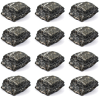Biotite Gneiss, Raw Metamorphic Rock Specimens, Approx. 1", PK12