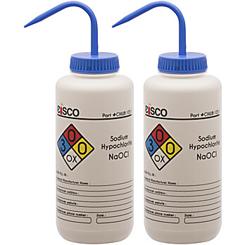 Bleach Wash Bottle, 4 Color, 1000mL, PK2