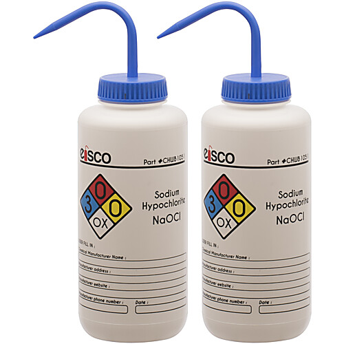 DETO×4bottles Bleach Wash Bottle, 4 Color, 1000mL, PK2