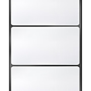 Matte label, Blank  Removable Adhesive